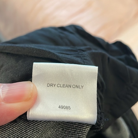 Free generation size L faux diamond studded black jeans. 5 pockets. High rise. - Picture 12 of 13